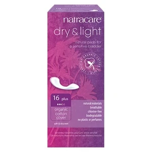 Dry & Light Inkontinens Plus Natracare 16 stk.