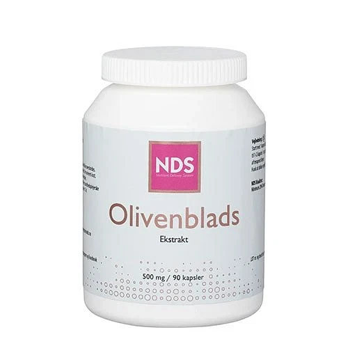 Olivenblads Ekstrakt 500 mg NDS 90 kapsler