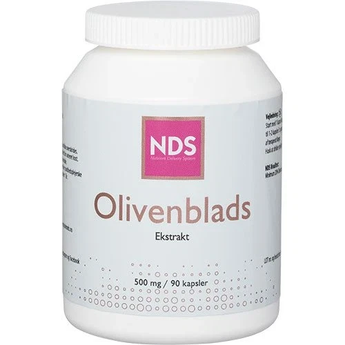Olivenblads Ekstrakt 500 mg NDS 90 kapsler