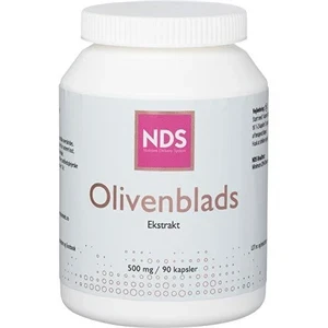 Olivenblads Ekstrakt 500 mg NDS 90 kapsler