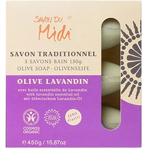 Oliven sæbe med lavandin - Savon du midi Ø