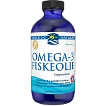 Omega-3 fiskeolie, citronsmag 237 ml