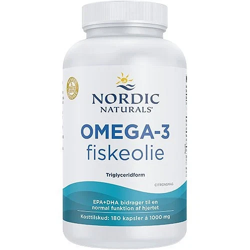 Omega-3 fiskeolie 180 kaps.