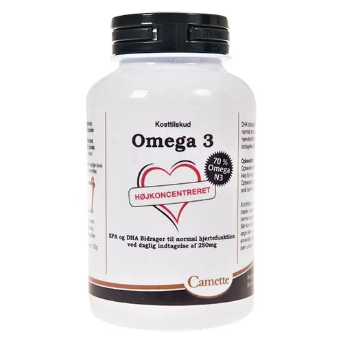 Omega 3 Camette 120 kapsler