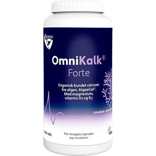 OmniKalk Forte 160 vegetabilske kapsler