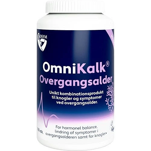 OmniKalk Overgangsalder 100 kapsler