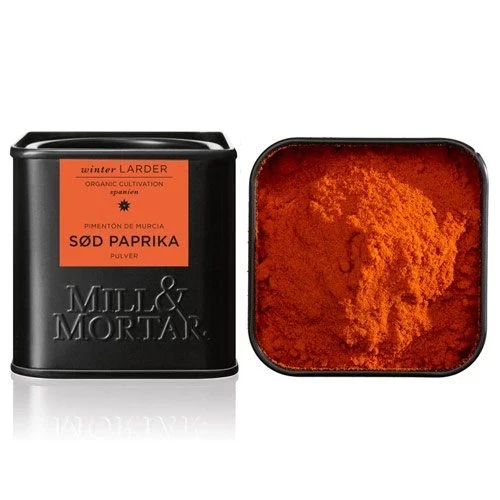Sød Paprika Pulver Murcia Mill & Mortar 50 g økologisk