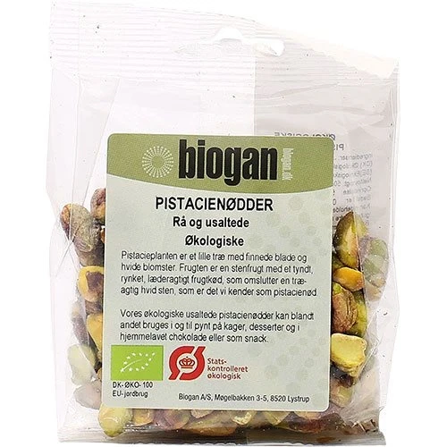 Pistacienødder rå Ø