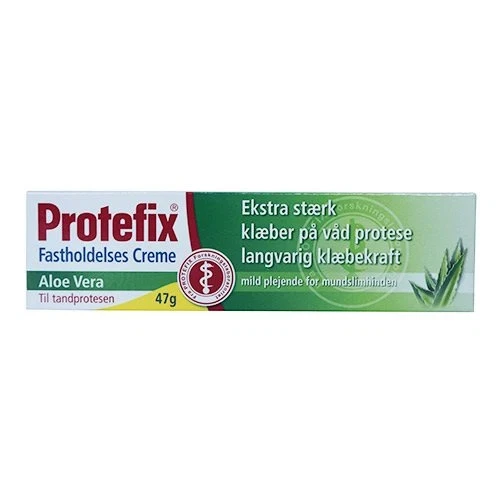 Fastholdelses Creme Aloe Vera Protefix 47 g