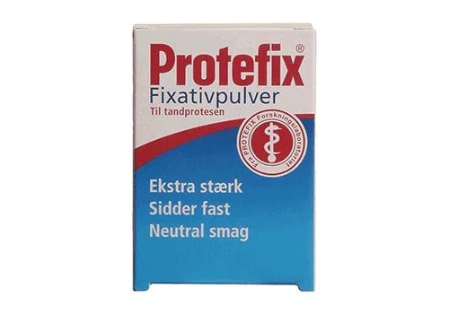 Fixativpulver til Tandprotesen ekstra stærk Protefix 50 g