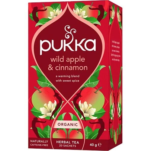 Wild Apple & Cinnamon Pukka 20 breve økologisk