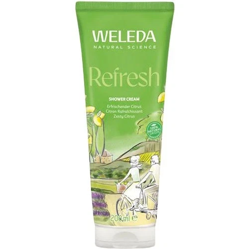 Weleda Body Wash Refresh Creamy Citrus 200 ml