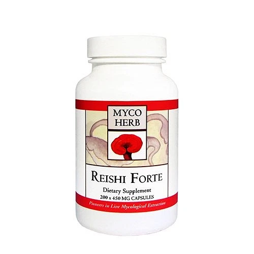 Reishi Forte MycoHerb 200 vegetabilske kapsler