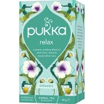 Relax Kamille og Fennikel Pukka 20 breve økologisk