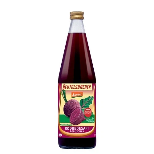 Rødbedesaft mælkesyregæret Ø Demeter 750 ml