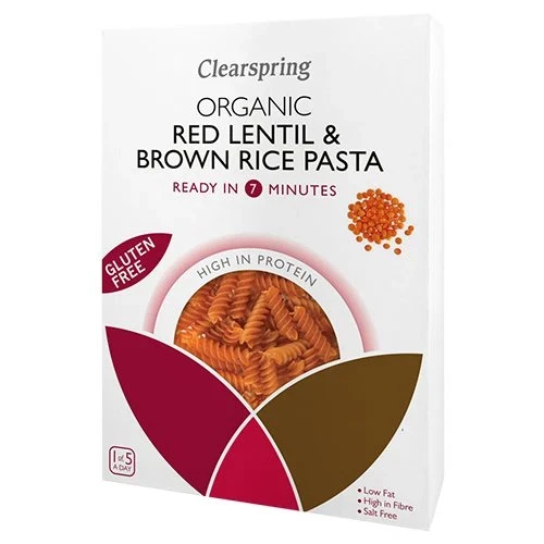 Røde linser & brune ris Ø 250 g