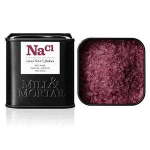 Red Wine Salt Flakes NaCl Mill & Mortar 80 g