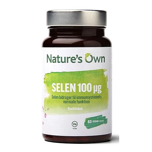 Selen 100 mcg Natures Own 60 tabletter