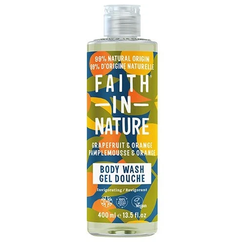 Body Wash Grapefruit & Orange Faith in Nature 400 ml