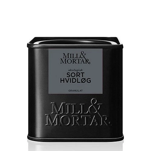 Sort Hvidløg Granulat Mill & Mortar 40 g økologisk