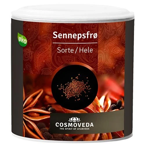 Sorte sennepsfrø hele Ø 130 g