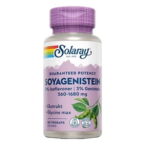 SoyaGenistein Ekstrakt Solaray 60 vegetabilske kapsler