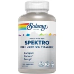 Spektro Multi-Vita-Min uden jern og Vitamin K 200 kapsler
