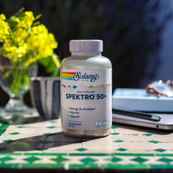 Spektro 50+ Multi-Vita-Min Solaray 100 kapsler