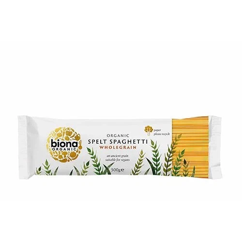 Spelt Spaghetti Fuldkorn Ø 500 g