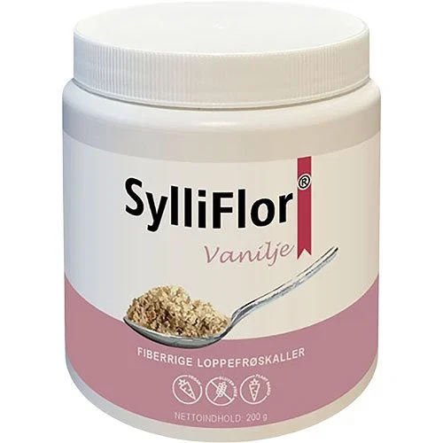 SylliFlor Vanilje Loppefrøskaller 200 g