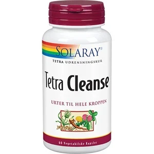 TetraCleanse Solaray 60 vegetabilske kapsler