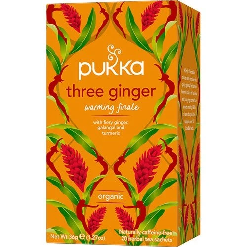 Three Ginger Pukka 20 breve økologisk