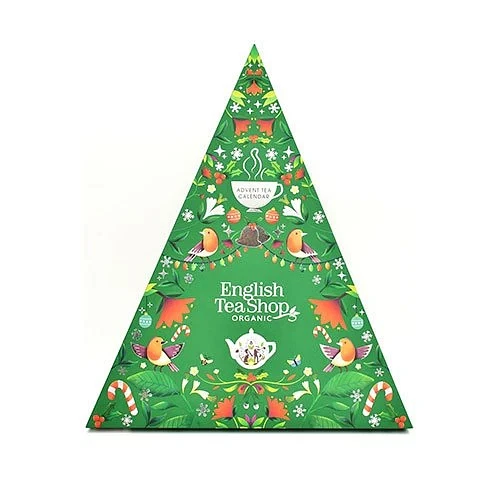 Triangular tejulekalender grøn Ø