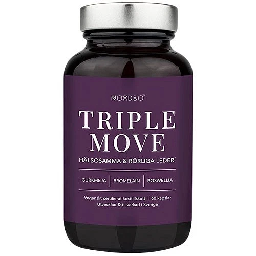 Triple Move Nordbo 60 vegetabilske kapsler