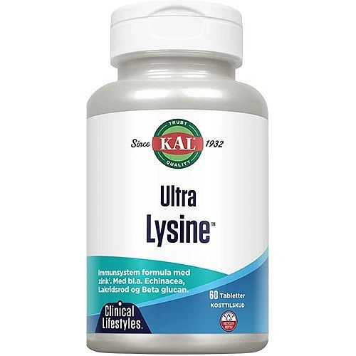 Ultra Lysine KAL 60 tabletter