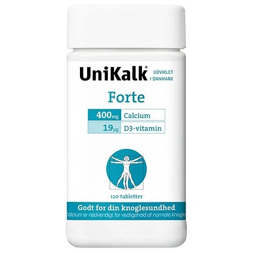 Unikalk forte 120 tabletter.