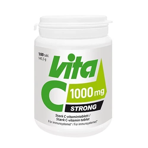 Vita C Strong 1000 mg 100 tabletter