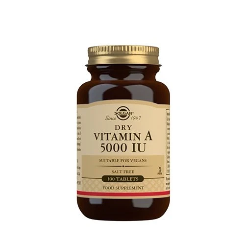Vitamin A 1502 mg Solgar 100 tabletter