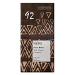 Chokolade Mørk 92 % Vivani 80 g økologisk