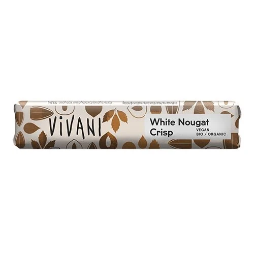 Vivani hvid nougat bar Ø