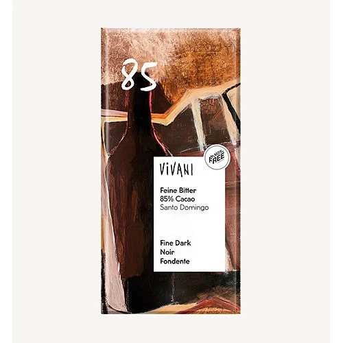 Chokolade Mørk 85 % Vivani 100 g økologisk