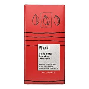 Marcipan Amaretto Mørk Vivani 100 g økologisk