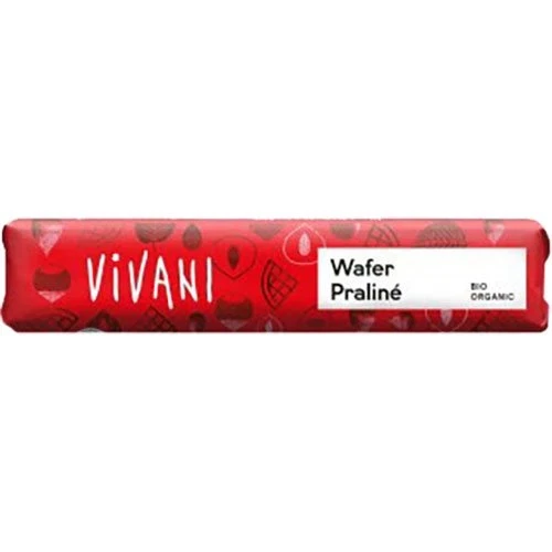 Vivani Vaffel Praline bar Ø 40 g