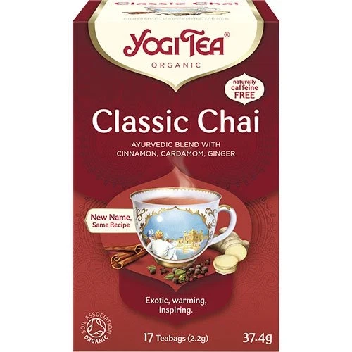 Classic Chai Ayurvedisk Yogi 17 breve økologisk